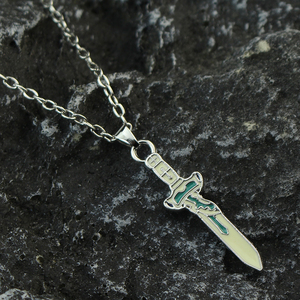 จี้สร้อยคอแฟชั่นลายอนิเมะดาบศิลปะออนไลน์ ชุด 3 ชิ้น เครื่องประดับเคลือบลายกางเขน อาซึนะ คิริโตะ คอสเพลย์ ขายส่ง - Product Image 5