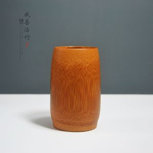 Bamboo Drink Cups Set Solid Color Eco-Friendly For Tea Gift Chongqing Origin ZD-01 - Product Image 3