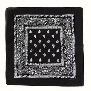 Pañuelos de algodón con estampado de Paisley en 18 colores, pañuelos reciclados, pañuelos cuadrados para la cabeza, pañuelos para el cuello, pañuelos de algodón novedosos - Product Image 1