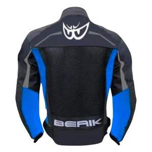 GLOBAL EDGE SBK Gilet de course en cuir véritable de qualité supérieure, couleurs personnalisées, logo, taille personnalisée, design personnalisé pour une intensité élevée - Product Image 2