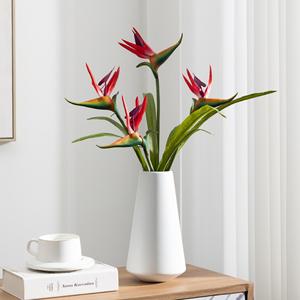 Fleur artificielle de paradis artificiel Meng Jie en caoutchouc souple PU, 30cm-100cm, pour décoration de maison et de mariage, accessoires floraux - Product Image 4