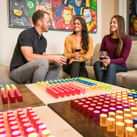 Panneaux lumineux éducatifs interactifs en bois, jeux de panneaux muraux, tableau mural lumineux pour adolescents et adultes, salle sensorielle intérieure