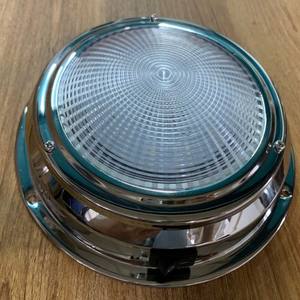 E012024 요트 RV 소방차 천장등 스테인리스 스틸 <span class=keywords><strong>LED</strong></span> 루프 독서등 12V 3인치 4인치 5인치 해양용 - Product Image 4