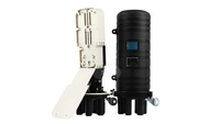 Boîtier de fusion de fibre optique vertical Yaxun OFC pour extérieur, joint de dôme, boîtier de raccordement FTTH APT-48, garantie 12 mois