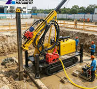 Foreuse géologique stable à entraînement hydraulique complet et alimentation diesel pour l'échantillonnage de roches sur site