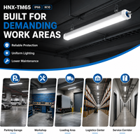 Lumière LED Tri-Proof Robuste 1200mm 40W IP66 IK10 Résistante aux Chocs avec Boîtier en Aluminium pour Environnements Industriels