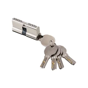 Harga pabrik kustom panjang 17*33*10mm eupo profil kaba kunci silinder kunci dengan kunci
