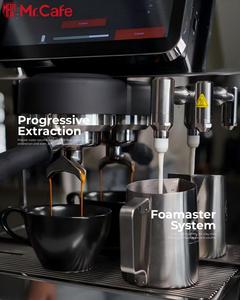 Cafetera Espresso Semiautomática Inteligente Cafe <span class=keywords><strong>Master</strong></span> S480 y Pantalla Táctil de Grado Comercial de 10.1 Pulgadas y Espumador de Leche Automático Híbrido - Product Image 3