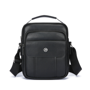 Sac bandoulière personnalisé de haute qualité en cuir PU pour homme, sac messager sportif pour usage quotidien - Product Image 3