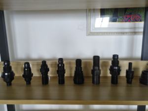 Adaptateur mâle en acier 1-1/4-7, <span class=keywords><strong>mandrin</strong></span> 2/1bsp noir pour accessoires d'outils électriques, forets à noyau, perçage - Product Image 6