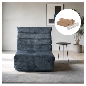   Juego de Sofás Modulares de Tela sin Marco para Apartamentos y Hoteles, Sofá de Espuma sin Estructura, Embalaje al Vacío en Caja - Product Image 1