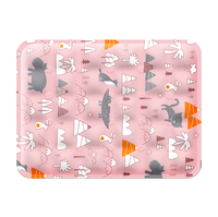 2025 nouveau coussin de glace imperméable pour animaux de compagnie chien et chat tapis frais été coussin de Gel de refroidissement avec conception d'impression