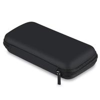 Sac de rangement pour câbles de chargeur EVA, étui de rangement portable pour voyage en plein air, pour cordons USB, écouteurs, accessoires, noir