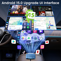 Carlinkit Car Video Ai Tv Box 8 ram 128 Rom Android 15 Fota Car Play to Android Auto Adapter for YouTube 5G CarPlay Wireless