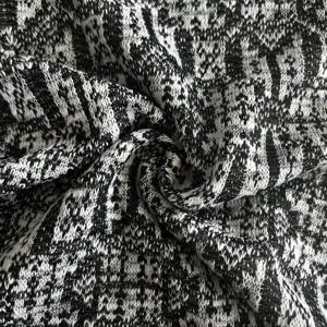 100% Polyester thô đo thạch xám vải dệt kim 100% polyester thạch đan - Product Image 1