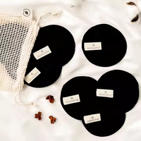 Tampons démaquillants doux pour le visage en coton et chanvre biodégradables réutilisables en coton biologique
