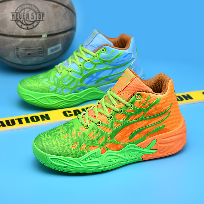 Vert Orange Bleu Multicolore