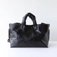 Bolso Tote de Cuero Vacuno Genuino para Mujer, con Asa Superior Trenzada, Correa Cruzada Desmontable y Ajustable