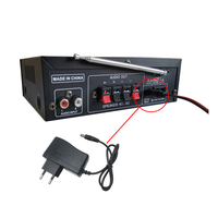 Profesyonel AV20 Hoparlör Ses Sistemi Dijital Güç Amplifikatörü Ev Sinema Sistemi Amplifikatörleri USB&TF& Mikser özellikli