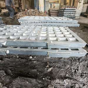 चीन कस्टम पेशेवर फाउंड्री खनन मशीनरी भागों क्रशर दांत प्लेट उच्च शक्ति मैंगनीज स्टील क्रशर जबड़े प्लेट - Product Image 2