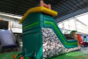 Toboggan sec tropical Lilytoys avec des amis de la forêt et une surface d'escalade durable toboggan gonflable pour terrain de jeu - Product Image 5