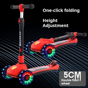 Patinete Infantil Plegable con Ruedas Luminosas para Niños y Niñas de 1 a 8 Años, Venta al por Mayor - Product Image 3
