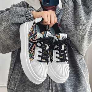 <span class=keywords><strong>2025</strong></span> été nouveau Style hommes décontracté toile baskets respirant blanc chaussures Absorption des chocs semelle épaisse PU doublure en maille - Product Image 4