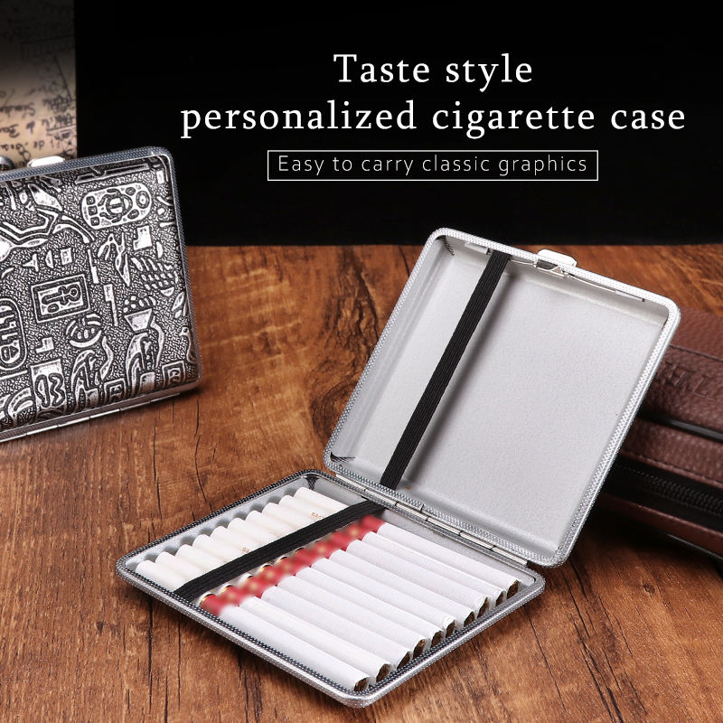 Portasigarette In Plastica - Multicolore, Per 20-25-30 Sigarette Da 100mm - Foto 9