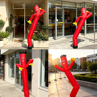 Mini figurine gonflable personnalisée, petit danseur d'air ondulant pour l'inauguration de magasins et la promotion commerciale
