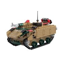 Jouets de construction COGO, modèle de véhicule transformable en avion, cadeau pour garçon, jouets de construction