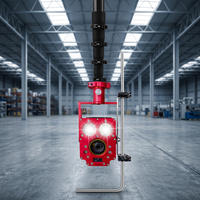 Caméra d'inspection de canalisation avec periscopie HD à zoom 25X, rotation à 360 degrés, laser et longueur réglable de 1 à 5 m