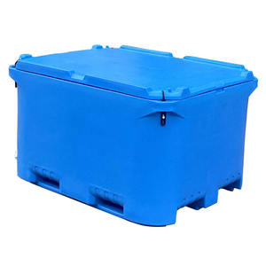 Contenedor de Plástico Resistente LIHENG de 660L para Transporte de <span class=keywords><strong>Mariscos</strong></span> Congelados, Contenedor de Alimentos Personalizado de PE Aislado, Contenedor Refrigerador para Pescado y Hielo - Product Image 2