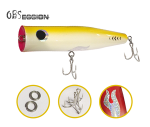 <span class=keywords><strong>Leurre</strong></span> de pêche en bois WD111 Poppers 115g, <span class=keywords><strong>leurre</strong></span> de pêche artisanal, appâts de traîne, <span class=keywords><strong>leurre</strong></span> de <span class=keywords><strong>surface</strong></span> Spitter GT, <span class=keywords><strong>leurre</strong></span> durable, swimbait - Product Image 3