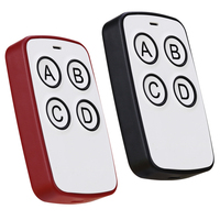 Télécommande universelle sans fil RF à 4 boutons, clonable, 315 MHz, automatique, avec boîtier métallique pour lampes, portails roulants et garages