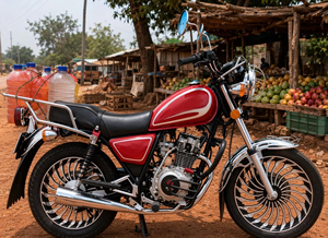 Motocicleta de Lujo con Motor de Gasolina de 200cc y Acabado de Alto Brillo - Product Image 2