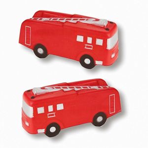 Jouets anti-stress en mousse PU avec logo imprimé, camion de pompiers, jouets anti-stress souples et compressibles, camion de pompiers pour soulager le stress - Product Image 3