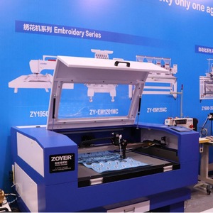 Máquina de corte láser Zoyer ZY-JGC9060X-1 automática para telas de ropa - Product Image 2