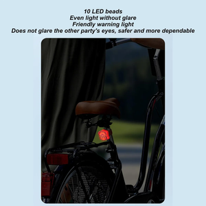 Feux arrière pour vélo de route, lampe torche étanche, lumières pour animaux de compagnie, éclairent votre chemin pour une visibilité accrue - Product Image 6