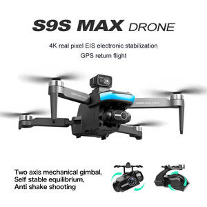 JHD Nieuwe S9S GPS Drone 4k Professionele 8K HD Camera 2-Axis Gimbal Anti-Shake Luchtfotografie Borstelloze Opvouwbare Quadcopter - Product Image 5