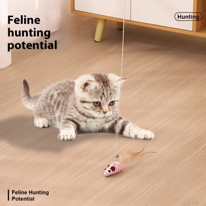 Bằng gỗ cực mèo <span class=keywords><strong>ticker</strong></span> Pet đồ chơi trêu chọc Stick <span class=keywords><strong>Cat</strong></span> bán buôn Pet Sản phẩm tương tác đồ chơi cho mèo - Product Image 2