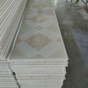 Tấm Trần Pvc Bên Trong Họa Tiết Laser Lưới Màu Dập Nóng Mỏng 300Mm - Product Image 5