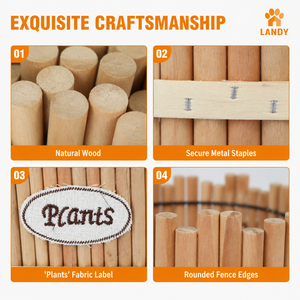 Jardinière rustique en bois d'<span class=keywords><strong>eucalyptus</strong></span> avec doublure imperméable pour la décoration <span class=keywords><strong>de</strong></span> <span class=keywords><strong>jardin</strong></span> et <span class=keywords><strong>de</strong></span> balcon - Product Image 6