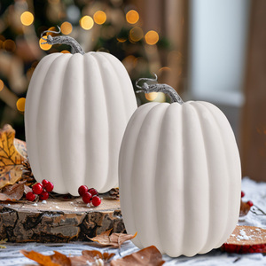 Nouvelles citrouilles artificielles de grande taille en gros, citrouilles décoratives artificielles en mousse, décoration d'Halloween - Product Image 3