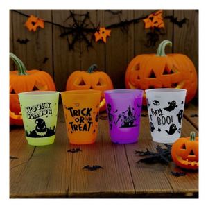 Vasos de Plástico Reutilizables de Halloween para Niños, para Fiestas de Verano, Invierno y Otoño, Celebraciones en Casa - Product Image 3