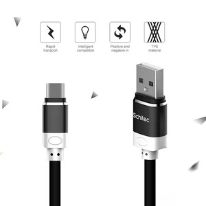 สายชาร์จ USB ของผู้ผลิต สายเคเบิลหุ้มโลหะ TPU แบบ Micro Type C สำหรับโทรศัพท์และ iPad - Product Image 3