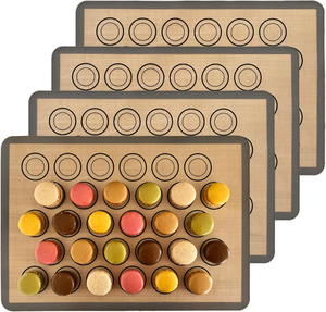 Food Grade Silicone Pastry Mat for Oven Baking Mat Baking Tools <b>Cake</b> <b>Decorating</b> <b>Supplies</b> Custom Silicone Baking Mat Liner - Product Image 1