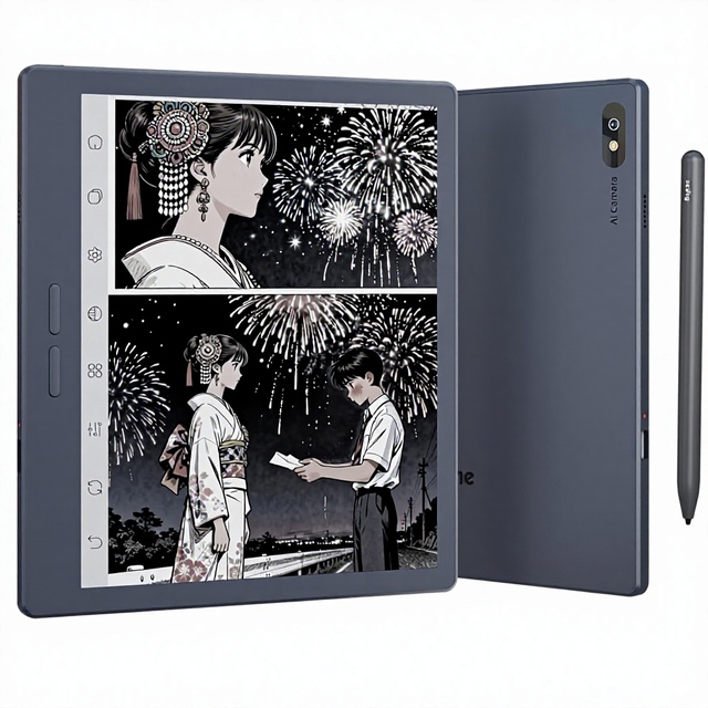 Bigme B7 Pro Color E-Reader Android 7 Inch E-Ink Tablet 4G 8GB+256GB Stylus Note-Taking Fast Refresh Rate OCR Text Recognition