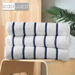 5 Star Ritz Carlton Hotel Towel Set Supplier Egyptian Cotton White Best Hotel Pool Beach Towel Bath Towel Collection