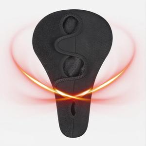 고품질 방수 자전거 시트 커버, 두꺼운 스펀지 및 통기성 PU 가죽 안장 커버, 대부분의 자전거에 호환 가능 - Product Image 5