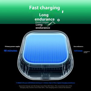 Para Apple para AirPods1/2/3 <span class=keywords><strong>Pro</strong></span> caja <span class=keywords><strong>de</strong></span> <span class=keywords><strong>carga</strong></span> cubierta protectora para compartimento <span class=keywords><strong>de</strong></span> auriculares <span class=keywords><strong>reemplazo</strong></span> <span class=keywords><strong>de</strong></span> Banco <span class=keywords><strong>de</strong></span> energía - Product Image 3